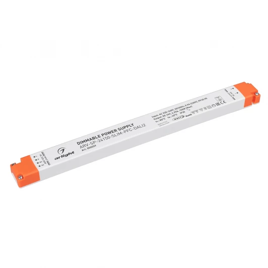 050559 Блок питания ARV-SP-24150-SLIM-PFC-DALI2 (24V, 6.25A, 150W) (Arlight, IP20 Пластик, 5 лет) 050559