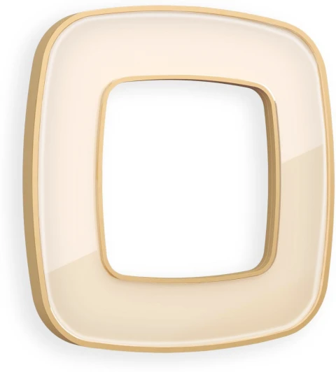 OF640341 Рамка Ambrella Volt OMEGA Coint (Бежевый Стекло органическое/Шампань) 1-ая OF640341