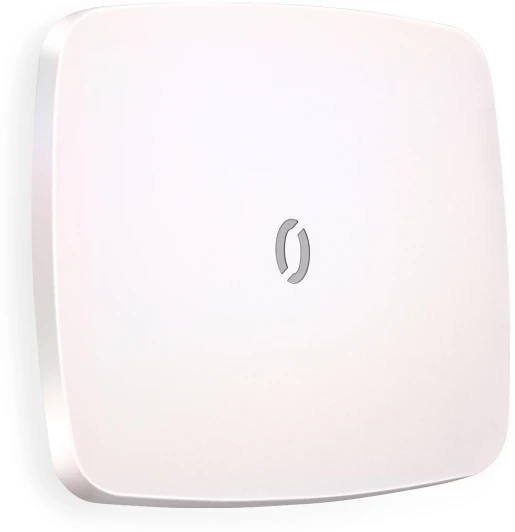 OP2020 Лицевая панель Ambrella Volt OMEGA (Жемчуг) для 1-клавишных выключателей с подсветкой QUANT OP2020