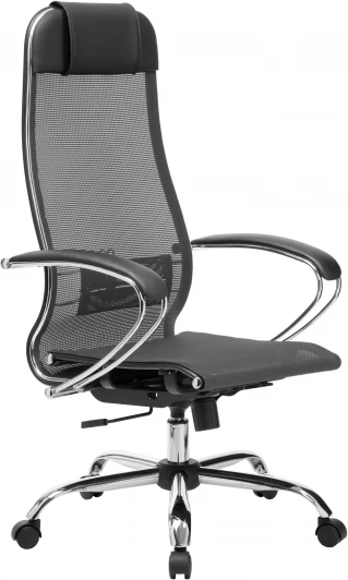 z509137607 Офисное кресло МЕТТА-12MPRU/подл.131/осн.003 Серый