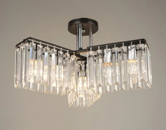 000029983 Потолочная люстра Мелодия Света SL1N P5511-6 BK+CR 000029983