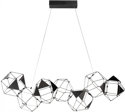 5087/32L Подвесная люстра Odeon Light Trellis 5087/32L черный хром/металл LED 32W 4000K 1900Лм (220V, на тросе)