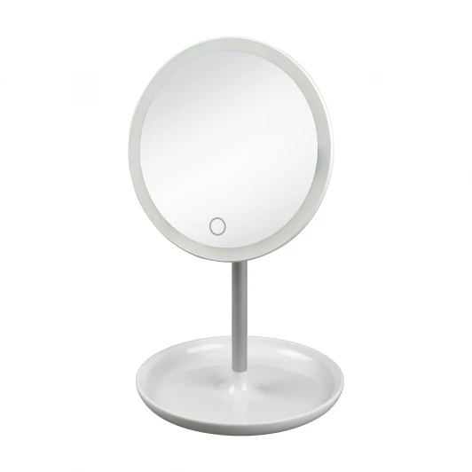 TLD-590 White/LED/80Lm/6000K/Dimmer Зеркало с подсветкой Uniel TLD-590 White/LED/80Lm/6000K/Dimmer (220V, диммер, сенсорный выключатель)
