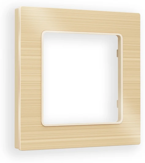 AF550301 Рамка Ambrella Volt ALFA Platos (Шампань Металл шлифованный) 1-ая AF550301