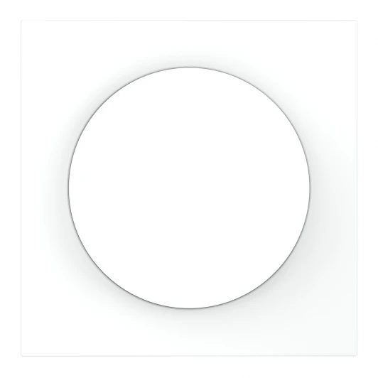 VLS002002 Накладка для светорегулятора поворотно-нажимного Voltum S70 VLS002002 (белый матовый)