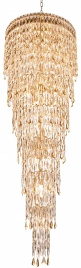 FL1061-32P Подвесная люстра каскадная Fluorite The Empress FL1061-32P (220V, хрусталь, на цепи)