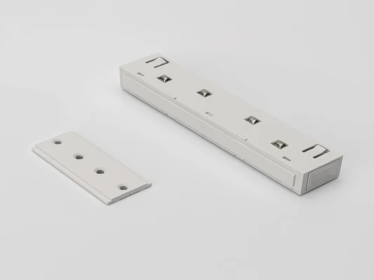 SY-LINK-CN-DS-WH Коннектор прямой для накладных шинопроводов Lumker SY-LINK-CN-DS-WH