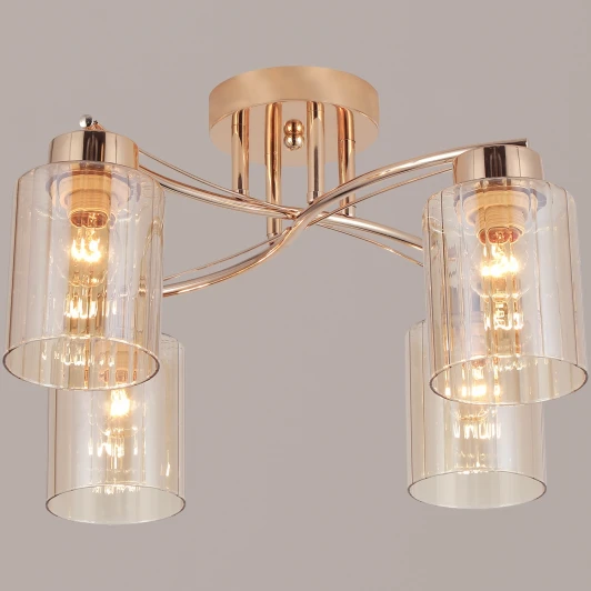 35670-0.3-04 Потолочная люстра на штанге Reluce 35670-0.3-04