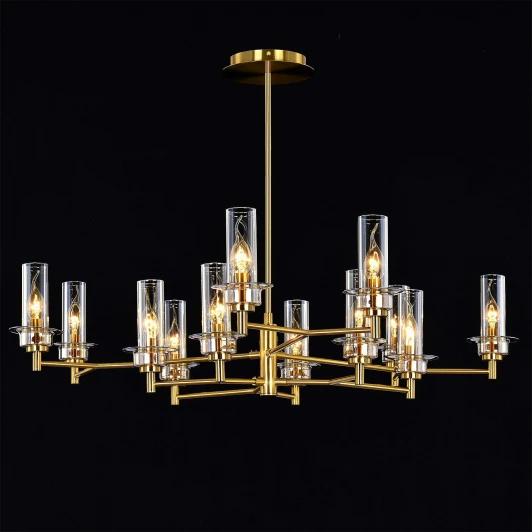 IL5216-12PLS-24 HIGHBALL Потолочная люстра на штанге ILLUMICO IL5216-12PLS-24 HIGHBALL