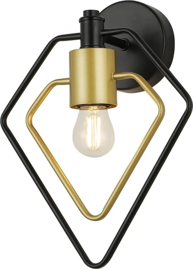 1164/1A Бра Escada Interval 1164/1A 1x40Вт E27, металл, черный/золото (220V)