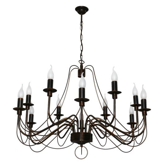 10010-12L Подвесная люстра Аврора Замок 10010-12L