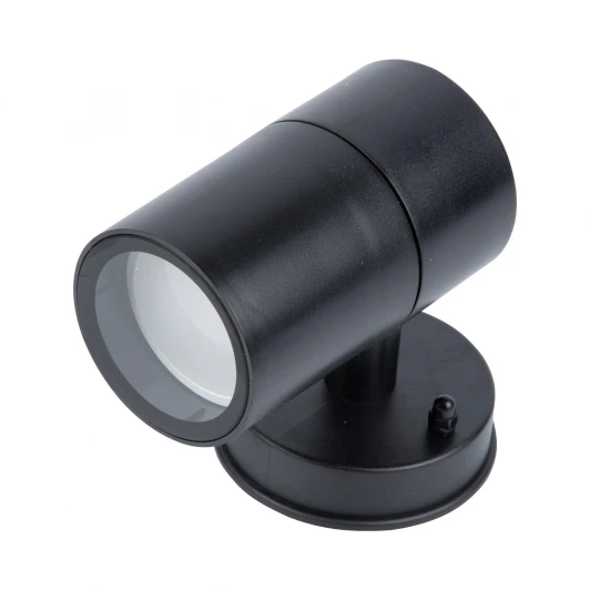 UUL-S21С-7W/GU10 IP65 BLACK Архитектурная подсветка под лампу GU10 черный Uniel UUL-A01S UUL-S21С-7W/GU10 IP65 BLACK