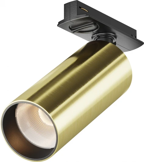 TR021-1-12W3K-W-BBS Трековый светильник однофазный 220V Maytoni Focus LED TR021-1-12W3K-W-BBS (круглые)