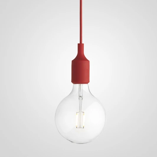 40.036 Подвесной светильник Muuto E27 Red ImperiumLoft 40,036 (186764-22) (220V, на проводе)