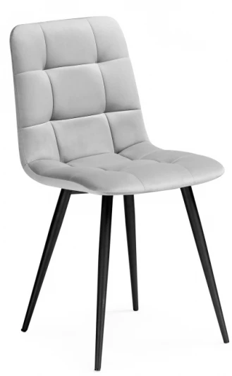 502073 Стул Notta на металлокаркасе Чилли К светло-серый / черный 502073
