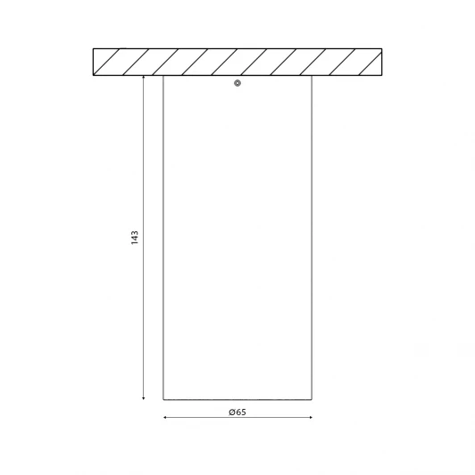 VL-BASE-PIN-WW Накладной точечный светильник Lumker VL-BASE VL-BASE-PIN-WW