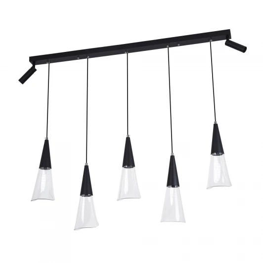 L7105-7 BK Подвесной светильник светодиодный с регулировкой цветовой температуры LED4U LED4U L7105-7 BK