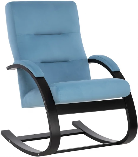 2500000129513 Кресло-качалка Leset Милано Leset (Велюр/Синий) арт.2500000129513