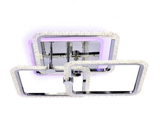 FA536 Потолочная люстра Ambrella FA FA536 (регулировка яркости, LED, 220V, пульт управления, управление смартфоном, умный дом - PC.Lamper)