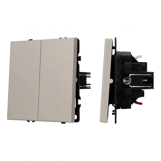 059434 Механизм выключателя управления шторами SWT-NOBE-MKR2-SFPL-CA (230V, 10A) (Arlight, Кашемир) 059434