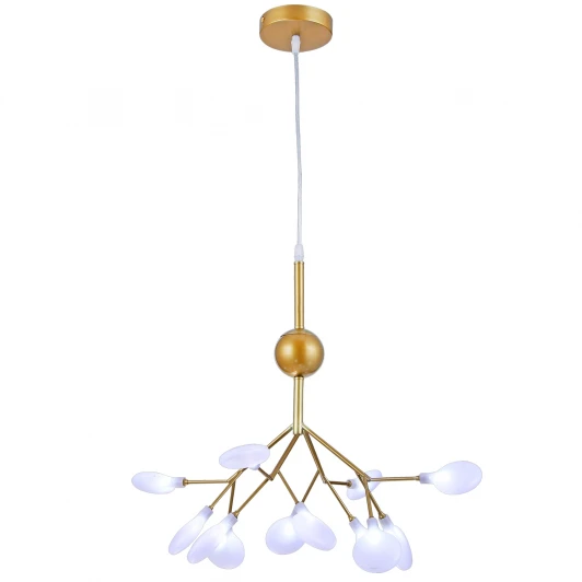 GRACE 75124/8С GOLD SATIN Подвесная люстра Natali Kovaltseva Grace 75124/8С GOLD SATIN