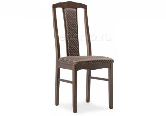 450691 Деревянный стул Woodville Гроджин орех / коричневый 450691