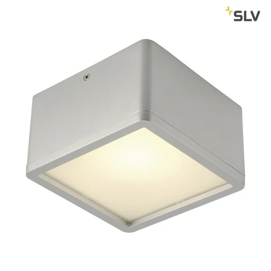 162644 Потолочный светильник светодиодный круглый в форме куба серебристый IP20 3000K теплое белое свечение SLV Skalux 162644