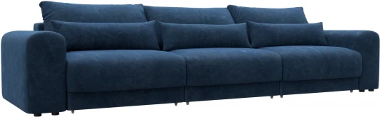 129147 Диван прямой Лига-056 НПБ Лонг Лига Диванов (Велюр) арт.129147