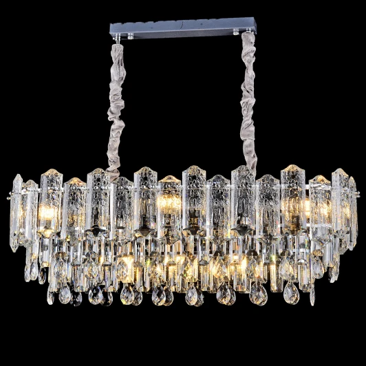 72380-0.3-800L CH Подвесная люстра хрустальная Reluce 72380-0.3-800L CH