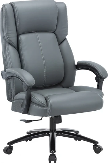 CHAIRMAN CH415 Компьютерное кресло CHAIRMAN CH415 (Металл,Пластик,Экокожа,Ткань/Серый)