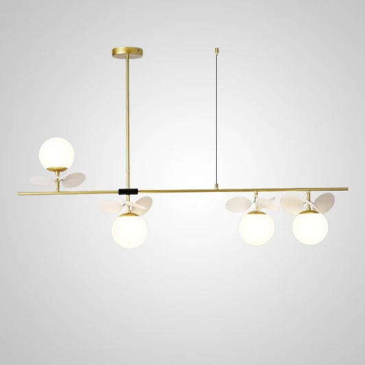 Matisse-Long01 Потолочная люстра на штанге Matisse Long White Imperiumloft Matisse-Long01 (191909-26) (220V, шарики)