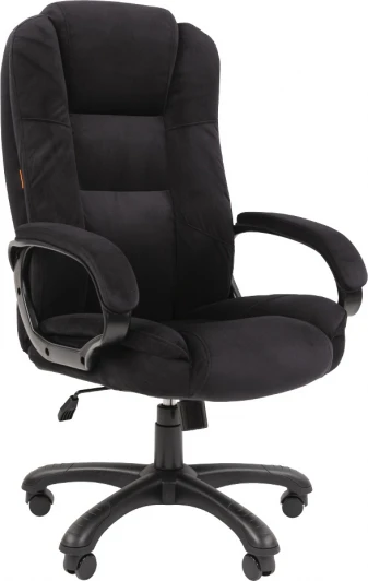 CHAIRMAN HOME 600 Компьютерное кресло CHAIRMAN HOME 600 (Пластик,Велюр/Черный)