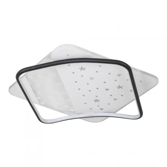 L1037-520 BK Потолочный светильник светодиодный с пультом с регулировкой цветовой температуры LED4U LED4U L1037-520 BK