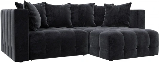 128800 Диван угловой Лига-052 НПБ угол универсальный Лига Диванов (Велюр) арт.128800