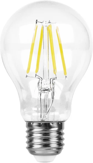 25545 Лампочка светодиодная филаментная E27 5W 220V 6400K Feron 25545
