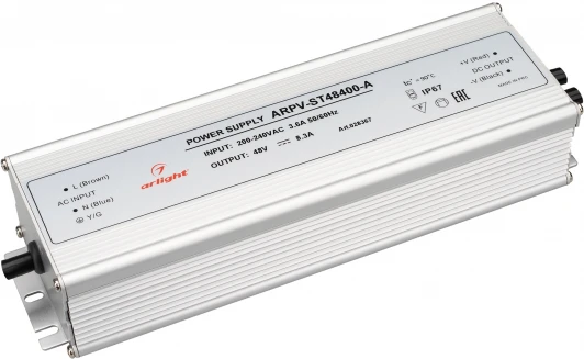 028367 Блок питания ARPV-ST48400-A (48V, 8.3A, 400W) (IP67 Металл) 028367