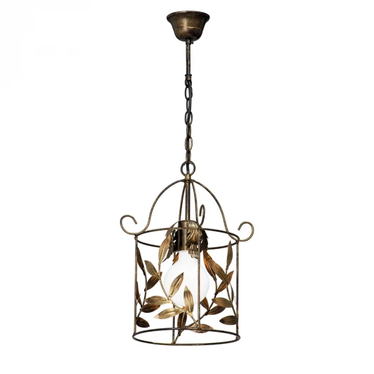 V1767/1S Подвесной светильник Vitaluce V1767/1S (220V, на цепи, листья, круглые)