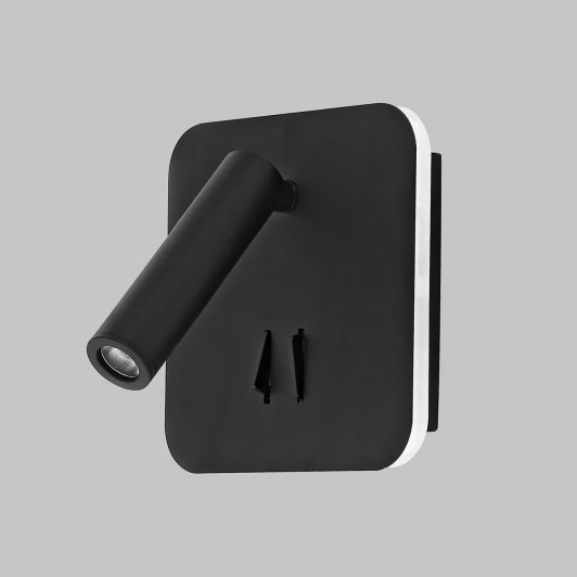 IL.0005.2101 BK Спот светодиодный квадратный с подсветкой Imex Spy Led IL.0005.2101 BK (220V, выключатель)