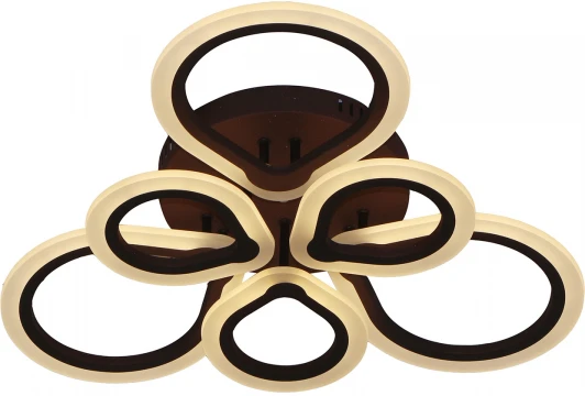 10221/6LED Coffee Потолочная люстра Escada 10221/6LED Coffee