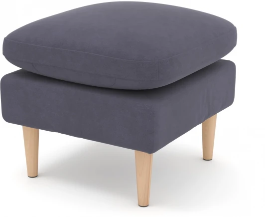 221149 Пуф Arsko Корс фиолетовый велюр