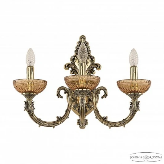 7109B15/3/210 GB P Amber/M-1G Бра Bohemia 7109 7109B15/3/210 GB P Amber/M-1G