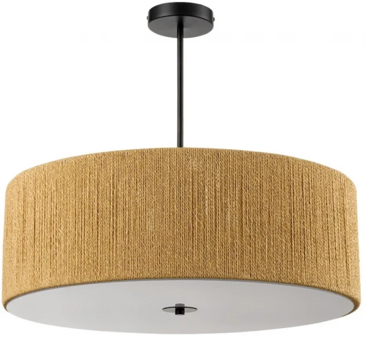 8286/7 Потолочная люстра на штанге Lumion Silvana 8286/7 черный/коричневый, металл/веревка/стекло Е14 7*40W 220V