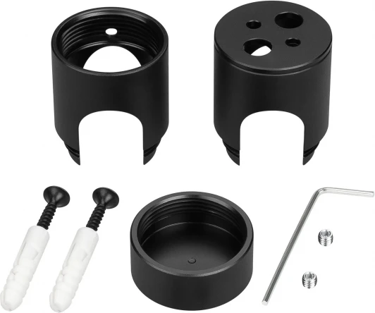 047340 Крепление MonLIGHT-CYL-D18-DUO-BLACK (Arlight, Металл) 047340