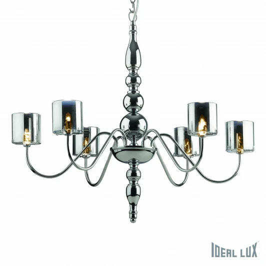 DUCA SP6 Подвесная люстра Ideal Lux Duca SP6