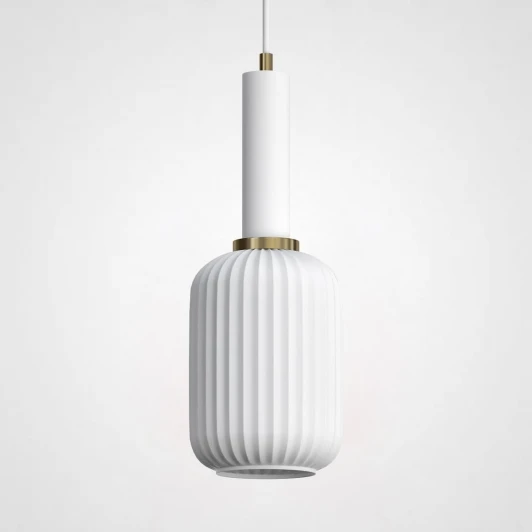 IRIS01 Подвесной светильник Ferm Living Chinese Lantern A White / White ImperiumLoft Iris01 (189614-26) (220V, на проводе, круглые)