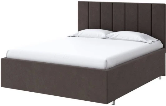 1926514 PROxSON Кровать Modern Large (Ткань: Велюр Monopoly Горячий шоколад (237)) 140x190