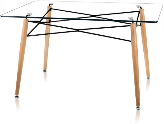 УТ000035121 Стол 130*80, прозрачный Stool Group DSW УТ000035121
