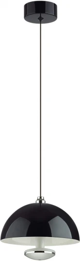 6568/6L Подвесной светильник Lumion Globe 6568/6L LEDIO белый/черный, хром/металл, акрил 3000-6000K LED 6W 220V (сенсорный выключатель, на проводе)