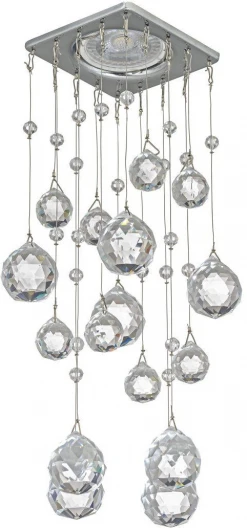 Tayo GU10.5.14.8x8.104 N Встраиваемый светильник хрустальный Dio D'Arte Tayo Nickel GU10.5.14.8x8.104 N (220V)