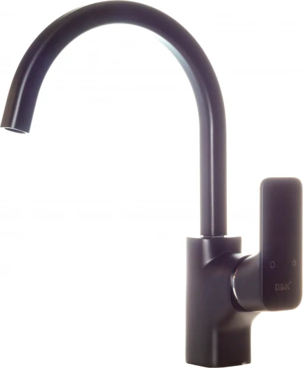 DA1432425 Смеситель D&K Berlin Technische DA1432425 для кухонной мойки, черный
